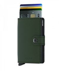 Miniwallet Secrid Matte Green-Black č.2