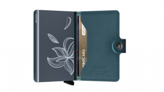 Miniwallet Secrid Stitch Magnolia Petrolio č.4