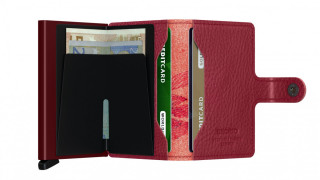 Miniwallet Secrid Stitch Magnolia Roso č.5