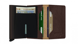 Slimwallet Secrid Stitch Linea Espresso č.5