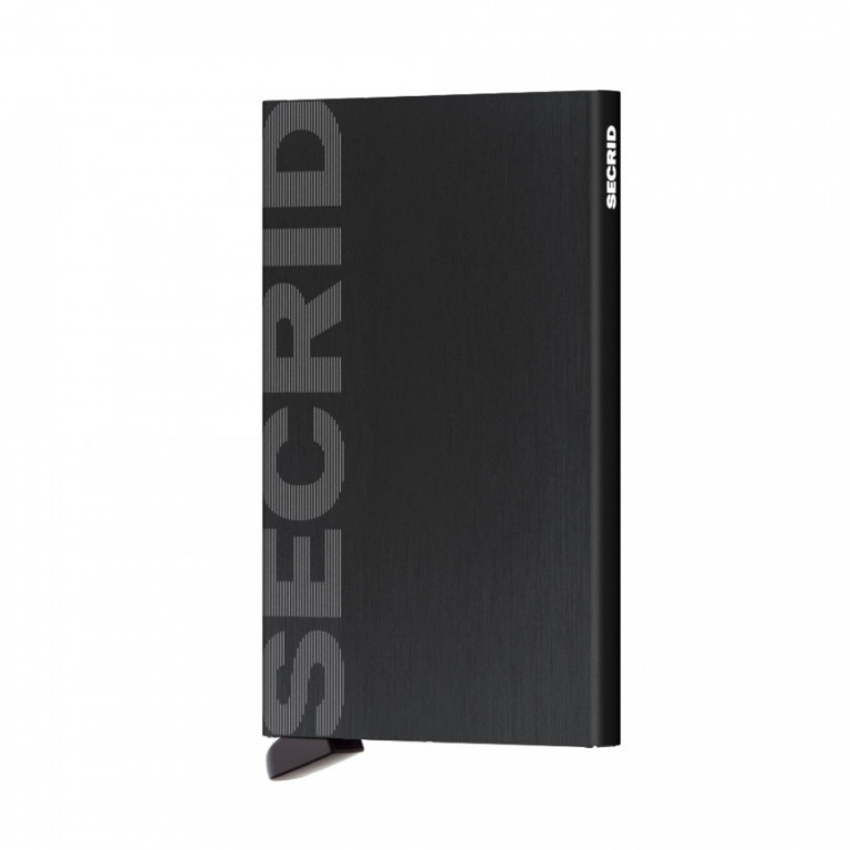 Cardprotector Secrid CLa-Logo Brushed Black