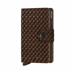 Miniwallet Secrid Basket Brown č.1