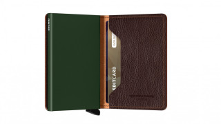 Slimwallet Secrid Vegetable SVg-Caramello-Green č.4