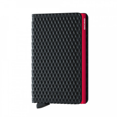 Slimwallet Secrid Cubic Scu-Black-Red č.1