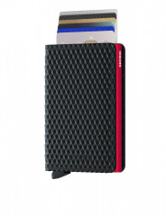 Slimwallet Secrid Cubic Scu-Black-Red č.2