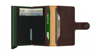 Miniwallet Secrid Vegetable MVg-Caramello-Green č.4