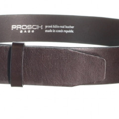 Kožený pásek PROSCH BAGS jeans 02/PR01-105 hnědý č.7