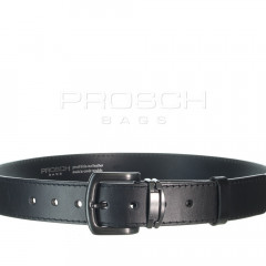 Kožený pásek PROSCH BAGS jeans 09/1-95 černý č.1