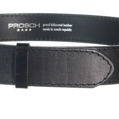 Kožený pásek PROSCH BAGS jeans 504/1-105 černý č.7