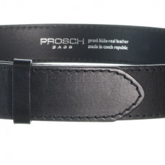 Kožený pásek PROSCH BAGS jeans 09/1-95 černý č.7