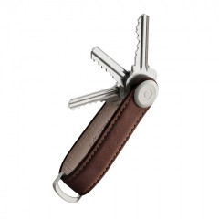 Kožená klíčenka Orbitkey 2.0 Espresso & Brown St. č.1