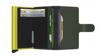 Miniwallet Secrid Matte Green & Lime č.5