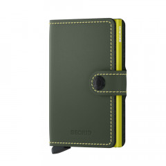 Miniwallet Secrid Matte Green & Lime č.1