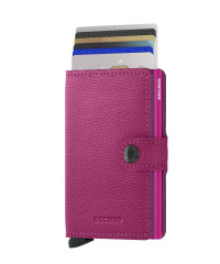 Miniwallet Secrid Crisple Fuchsia č.2