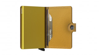 Miniwallet Secrid Crisple Ochre č.4