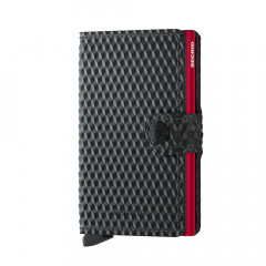 Miniwallet Secrid Cubic Black-Red č.1