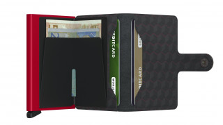 Miniwallet Secrid Optical Black-Red č.5