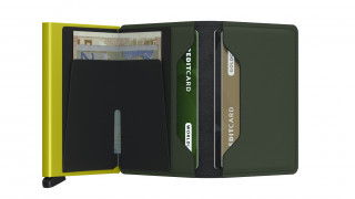 Slimwallet Secrid Matte Green & Lime č.5