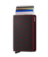 Slimwallet Secrid Fuel Black-Red č.2