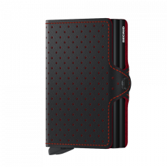 Twinwallet Secrid Perforated Black-Red č.1