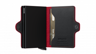 Twinwallet Secrid Perforated Black-Red č.4