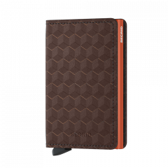 Slimwallet Secrid Optical Brown-Orange č.1