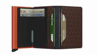 Slimwallet Secrid Optical Brown-Orange č.5