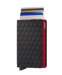 Slimwallet Secrid Optical Black-Red č.2