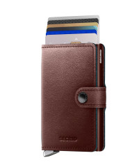 Premium Miniwallet Secrid Dusk Dark Brown č.2