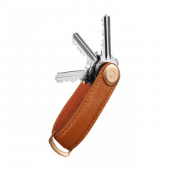 Kožená klíčenka Orbitkey - Amber č.1