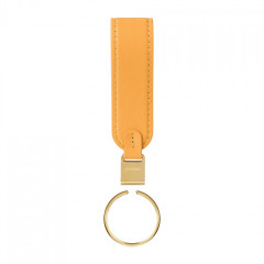 Kožená klíčenka Orbitkey Loop Keychain Orange č.3