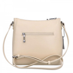 Kožená crossbody kabelka N.Bolger NB 0097 BE béžov č.4