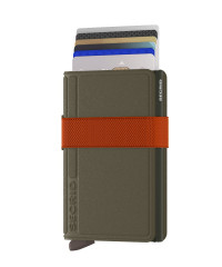 Bandwallet Secrid Liba Green-Orange č.2