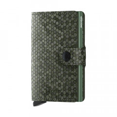 Miniwallet Secrid Hexagon Green č.1