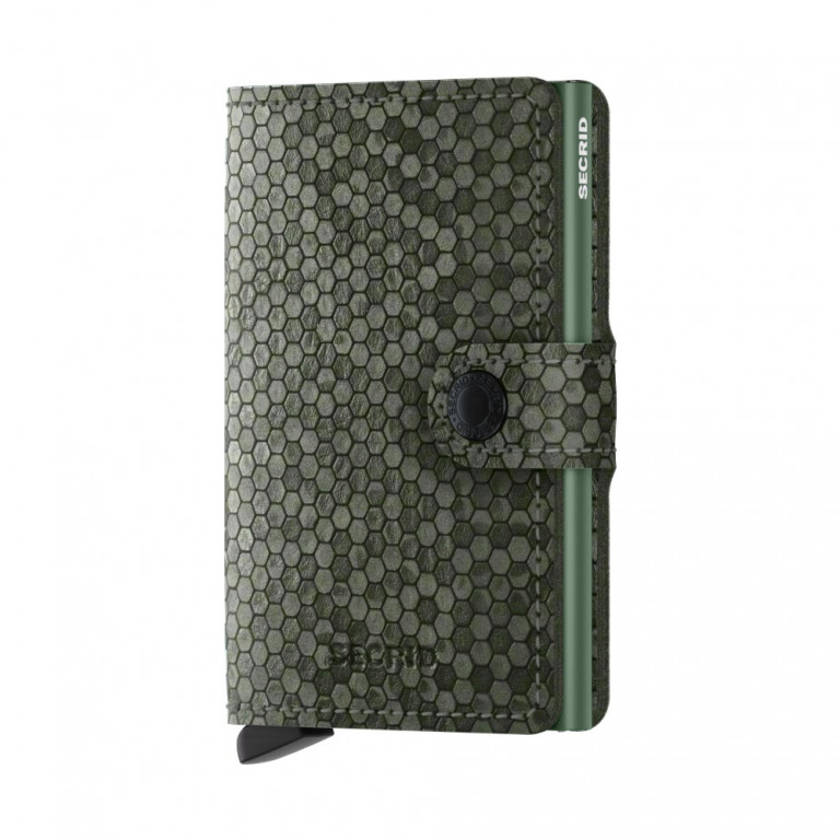 Miniwallet Secrid Hexagon Green