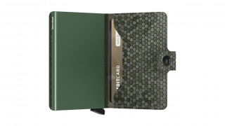 Miniwallet Secrid Hexagon Green č.4