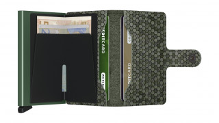 Miniwallet Secrid Hexagon Green č.5