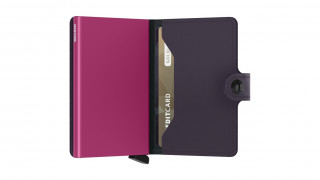 Miniwallet Secrid Matte Dark Purple-Fuchsia č.4