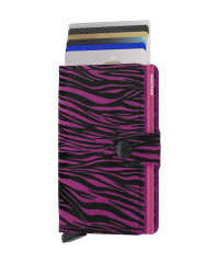 Miniwallet Secrid Zebra Fuchsia č.2