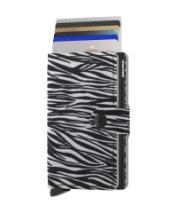 Miniwallet Secrid Zebra Light Grey č.2