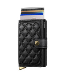 Premium Miniwallet Secrid Emboss Diamond Black č.2