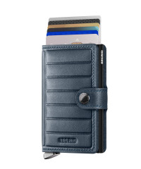 Premium Miniwallet Secrid Emboss Lines Teal č.2