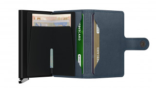 Premium Miniwallet Secrid Emboss Lines Teal č.5