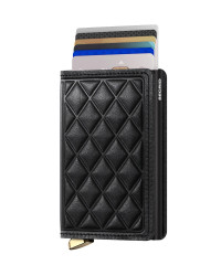 Premium Slimwallet Secrid Emboss Diamond Black č.2