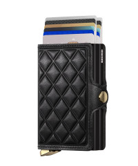 Premium Twinwallet Secrid Emboss Diamond Black č.2