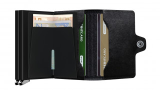 Premium Twinwallet Secrid Emboss Lines Black č.5