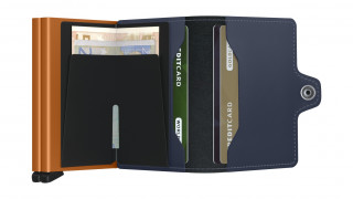 Twinwallet Secrid Matte Night Blue & Orange č.5