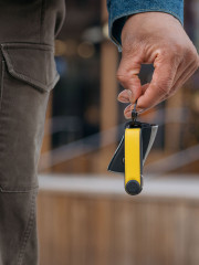 Orbitkey 2.0 Hybrid Leather - Solar Yellow č.4