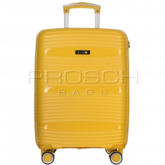 Kabinový cestovní kufr D&N 4250-07 yellow č.1