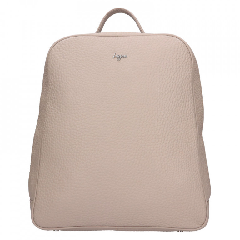 Dámský kožený batůžek Lagen 1035 Beige-Fossil